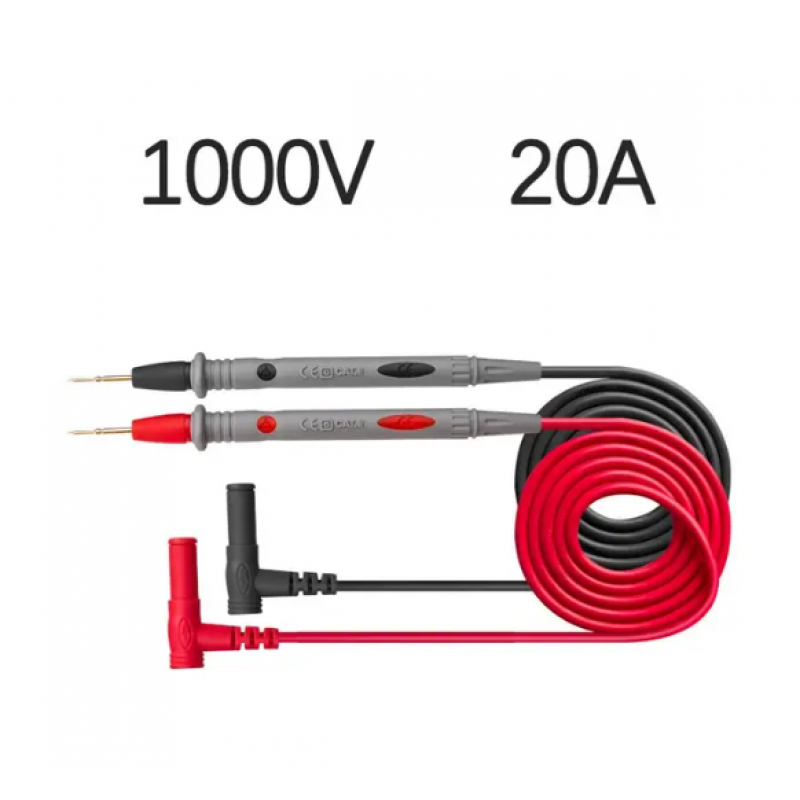 Щупи для мультиметра з голками Ce Service CAT.3 1000V 20A