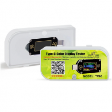 Тестер USB Type-С TC66 з кольоровим дисплеєм та Bluetooth