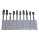 Твердосплавні фрези 3х6 мм, 10шт, карбід вольфраму