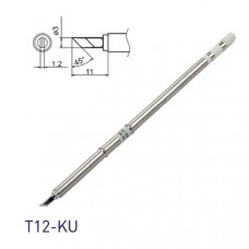 Жало для паяльника, паяльної станції HAKKO T12-KU