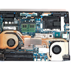 Ремонт ноутбуку Gigabyte, RC55, після залиття